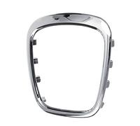 DKEKE Coperchio del Volante Chrome Trim Sticker Center Logo Ring Frame per Audi A4 B8 B6 B7 A3 8P S3 A6 C6 Q7 Q5 A5 DKEKE