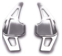 DKG Paddle Di Cambio Per BMW F18 F20 F30 F32 Serie 3 4 5 Alluminio Argento