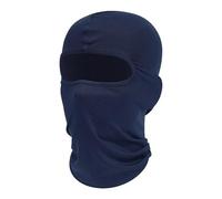 DKJAHSEK 2 pezzi maschera da sci for uomo a pieno facciale passamontagna maschere nere che coprono il collo for moto antivento(Dark Blue)