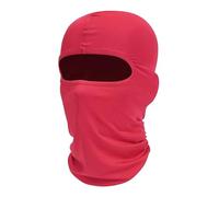 DKJAHSEK 2 pezzi maschera da sci for uomo a pieno facciale passamontagna maschere nere che coprono il collo for moto antivento(Red)