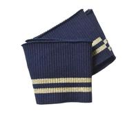 DKJAHSEK 8,5 cm di Larghezza, Singolo Strato, Maglia a Coste Grosse, Righe Cotone, Polsini e Orlo per Maglioni, Pantaloni e Tute(Dark Blue)