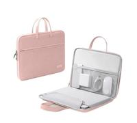 DKJAHSEK Borsa Porta Pc Borsa for laptop 13,3 14 15 15,6 pollici Custodia for notebook Custodia for uomo Donna Borsa portatile Valigetta(Pink,For 13-13.3 Inch)