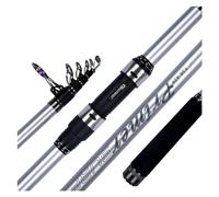 DKJAHSEK Canna da Pesca Canna da Surf 5.0/4.5/4.2/4.05/3.9m Telescopica Pesca Viaggi Spinning Potenza 60-200g Lancio Surfcasting Shore Casting Pole(5.0m(60-150g))