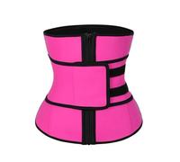 DKJAHSEK Cintura a corsetto da donna dimagrante for pancia per feste, matrimoni, gite(Pink,L)