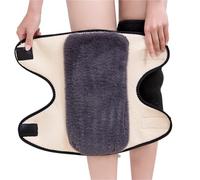 DKJAHSEK Ginocchiere calde invernali spesse e morbide, scaldamuscoli for ciclismo per danza, yoga, sport(Length about 38 cm)