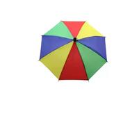 DKJAHSEK Ombrello magico di medie dimensioni (40,5 cm lunghezza) in 10 colori, dispositivo for trucchi magici, in seta, for ombrelli, oggetti scena for magia, accessorio per viaggiare(Mix)