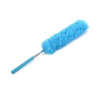 DKJAHSEK Spolverino per Polvere Spolverino elettrostatico telescopico Flessibile in Acciaio Inossidabile for Uso Domestico, spolverino for la Pulizia, Spazzola for la Polvere in Microfibra(Blue)