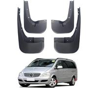 DKLIMA Auto Paraspruzzi per Benz Viano Vito 2011 2015 Anteriore Posteriore Paraschizzi,Pneumatico Accessori Protezione,Antispruzzo Impermeabile, Durevole Facile da Installare