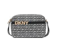 DKNY Avril Camera Bag, Borsa per Fotocamera Donna, Logo Nero e Nero, s