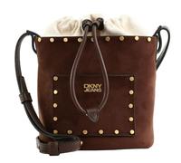 DKNY borsa a tracolla Payton Bucket Bag Chocolate marrone scuro