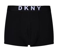 DKNY Boxer Uomo in Nero/Bianco/Grigio | Tessuto Ultra Morbido in Misto Modal e Cotone con Fascia in Microfibra Elasticizzata in Vita | Intimo Comodo ed Elastico - Confezione Multipla da 3