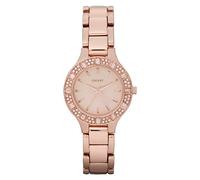 DKNY Broadway 3 Hand, Orologio da polso Donna, Rose Gold