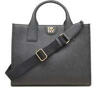DKNY Carol MD Tote, Borsa Donna, Nero/Oro, One Size