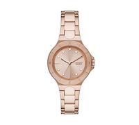 DKNY Chambers Orologio da donna, Movimento al quarzo con cronografo e cinturino in acciaio inossidabile, pelle o silicone