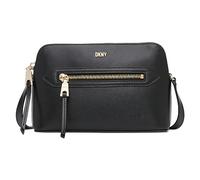 DKNY Chelsea Dome Crossbody, Tracolla Donna, Nero e Dorato, S