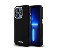 DKNY Compatibile con MagSafe, antiurto, In Silicone Liquido CUSTODIA per Apple iPhone 15 Pro, TPU