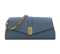 DKNY Conner Borsetta Vera Pelle 26 cm blu