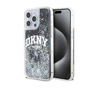 DKNY Custodia Liquid Glitter Big Logo Nero - iPhone 14 Pro