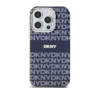 DKNY, Custodia per iPhone 15 Pro in morbido TPU con motivo, Blu