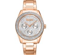 DKNY DK1L078M0035 Chambers Multi Glitz 36mm 5ATM Quarzo Unisex Argento Oro rosa