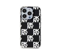 DKNY DKHCP15LHDLCEK Cover per Apple iPhone 15 Pro, Nero