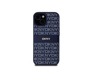 DKNY DKHCP15SPRTHSLB Cover per Apple iPhone 15, Blu