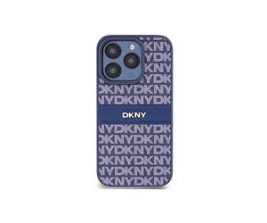 DKNY DKHCP15XPRTHSLB Cover per Apple iPhone 15 Pro Max, Blu