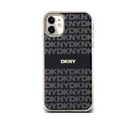 DKNY DKHMN61HRHSEK COVER per Apple iPhone 11, Nero