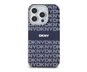 DKNY DKHMP15XHRHSEB COVER per Apple iPhone 15 Pro Max, Blu