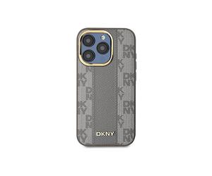 DKNY DKHMP15XPCPVSLE Cover per Apple iPhone 15 Pro Max, Grigio