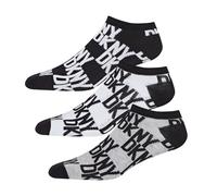 DKNY Donna Caviglie Calzini, Nero/Bianco/Grigio, Confezione da 3, Taglie 37-40