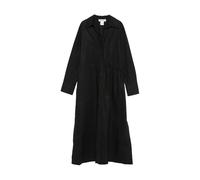 DKNY, ,Dresses ,Donna ,Nero ,M Adjustable Waist Midi Shirt Dress