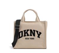 DKNY Hadlee Borsa a mano beige, tela, donna