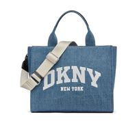 DKNY Hadlee - Borsa in tela, misura media, Denim, Medium