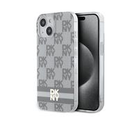 DKNY IML a scacchi COVER MAGSAFE per Apple iPhone 13, Beige