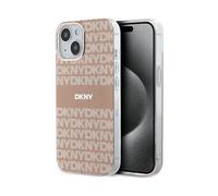 DKNY IML Mono Stripe COVER MAGSAFE per Apple iPhone 15 Plus, Rosa