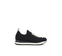 DKNY Jadyn Slip on Jogger Sneaker, Scarpe da Ginnastica Donna, Colore: Nero e Oro, 37 EU