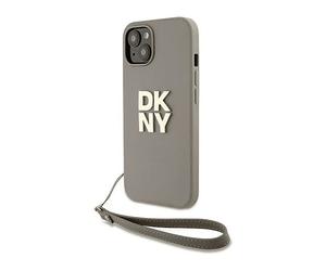 DKNY Laccetto da polso CUSTODIA MAGSAFE CON CORDINO per Apple iPhone 15 14, Beige