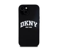 Custodia DKNY in silicone liquido MagSafe per iPhone 14, colore nero