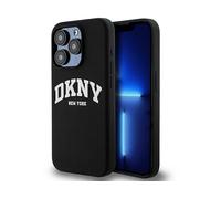 DKNY Liquido con logo COVER MAGSAFE per Apple iPhone 13 Pro, Nero