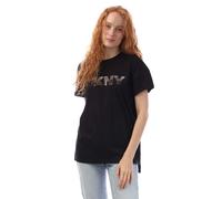 DKNY Maglietta Lustrino Logo Donna (GT10091)