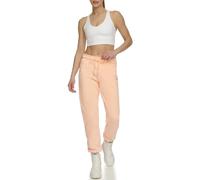 DKNY Metallic Logo Everyday Sweatpant Pantaloni di Tuta, Belini, L Donna