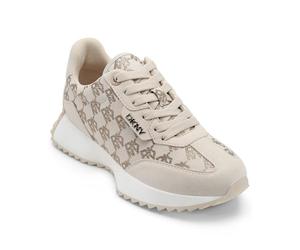 DKNY Naples-Lace Up Sneakers, Scarpe da Ginnastica Donna, Osso, 36 EU