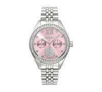 DKNY Orologio al quarzo Multi Function Watch al quarzo 5 ATM, argento/rosa, taglia unica