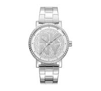 DKNY Orologio al quarzo Soho Logo Quarzo 5 ATM, argento, misura unica, Moderno
