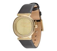 DKNY Orologio al quarzo Evening 3 ATM, nero/oro, taglia unica, cinghia