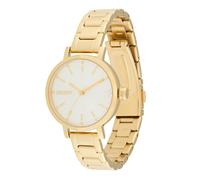 DKNY Orologio analogico 'Soho Glitz' oro / trasparente / bianco Donna DKNY One Size