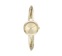 DKNY Orologio Crosswalk da donna, movimento a tre lancette, cassa in acciaio inossidabile gold 26 mm con bracciale in acciaio inossidabile, NY2830
