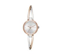 DKNY Orologio Crosswalk da donna, movimento a tre lancette, cassa in acciaio inossidabile oro rosa 26 mm con bracciale in acciaio inossidabile, NY2791