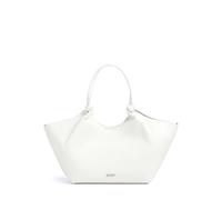 DKNY Paula Medium Borsa shopper bianco, pelle sintetica, donna